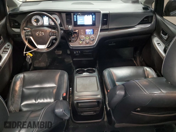 2016 Toyota Sienna SE with VIN 5TDXK3DC2GS750120, listed as a Copart auction lot 47225375 with 103,203 mi miles and Salvage title. Bid and sale history available at DreamBid. Image 8.