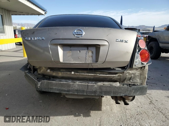 2006 Nissan Altima 2.5 S with VIN 1N4AL11DX6C229897, listed as a Copart auction lot 51156175 with 185,002 mi miles and Salvage Title. Bid and sale history available at carsss.com. Image 6.