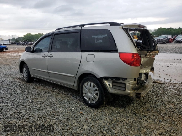 2006 Toyota Sienna CE with VIN 5TDZA23CX6S514174, listed as a Copart auction lot 54004975 with 195,685 mi miles and Salvage Title. Bid and sale history available at DreamBid. Image 2.