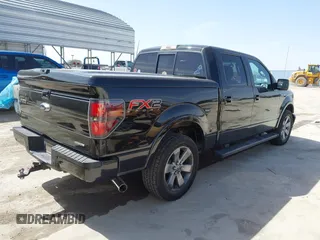 2012 Ford F-150 XL with VIN 1FTFW1CF9CKD37676, listed as a IAAI auction lot 41745242 with 126,570 mi miles. Bid and sale history available at carsss.com. Image 4.