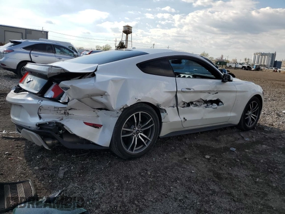 2017 Ford Mustang EcoBoost with VIN 1FA6P8TH6H5356916, listed as a Copart auction lot 55856225 with 83,358 mi miles and Salvage title. Bid and sale history available at DreamBid. Image 3.
