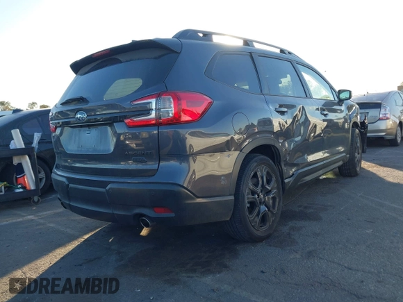 2023 Subaru Ascent Onyx with VIN 4S4WMAHDXP3453137, listed as a IAAI auction lot 41322171 with 12,300 mi miles and . Bid and sale history available at DreamBid. Image 4.