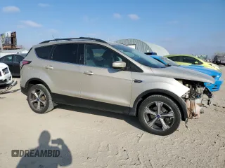2017 Ford Escape SE with VIN 1FMCU0GD0HUD26729, listed as a Copart auction lot 44824135 with 102,549 mi miles and Salvage Title. Bid and sale history available at carsss.com. Image 4.