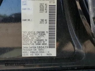 2016 Nissan Altima S with VIN 1N4AL3AP3GN380429, listed as a Copart auction lot 59389635 with Not provided miles and Salvage title. Bid and sale history available at DreamBid. Image 12.