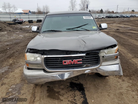 2000 GMC New Sierra 1500 SLE with VIN 2GTEC19T8Y1377921, listed as a Copart auction lot 45040985 with NaN miles and Salvage Title. Bid and sale history available at carsss.com. Image 5.