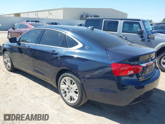 2017 Chevrolet Impala LS with VIN 2G11Z5S37H9196690, listed as a IAAI auction lot 41663555 with 108,283 mi miles and . Bid and sale history available at DreamBid. Image 3.