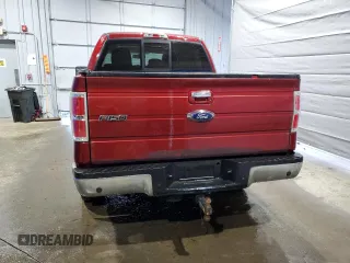 2013 Ford F-150 XL with VIN 1FTFW1ETXDFC16006, listed as a Copart auction lot 48343895 with 107,643 mi miles and Salvage Title. Bid and sale history available at carsss.com. Image 6.