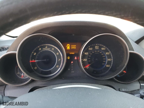 2008 Acura MDX Tech Pkg with VIN 2HNYD28378H523101, listed as a Copart auction lot 76126234 with 127,002 mi miles and Salvage Title. Bid and sale history available at carsss.com. Image 9.