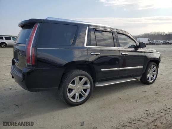 2015 Cadillac Escalade Premium with VIN 1GYS4CKJ4FR275695, listed as a Copart auction lot 44108685 with 134,470 mi miles and Salvage Title. Bid and sale history available at carsss.com. Image 3.