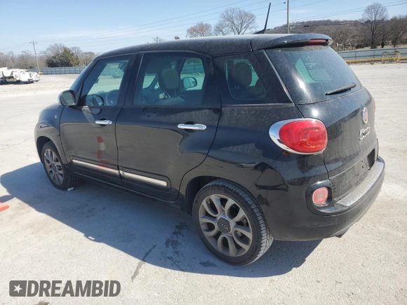2017 FIAT 500L Lounge with VIN ZFBCFACH9HZ039487, listed as a Copart auction lot 47660685 with 101,074 mi miles and Salvage Title. Bid and sale history available at DreamBid. Image 2.