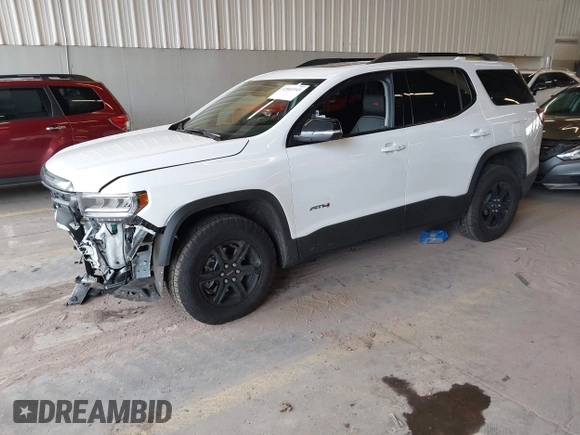 2023 GMC Acadia AT4 with VIN 1GKKNLLS5PZ247744, listed as a IAAI auction lot 42003341 with 12,740 mi miles and . Bid and sale history available at DreamBid. Image 21.