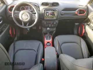 2022 Jeep Renegade Trailhawk with VIN ZACNJDC19NPN63173, listed as a Copart auction lot 52778065 with 18,988 mi miles and Salvage Title. Bid and sale history available at DreamBid. Image 8.