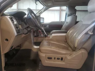 2010 Ford F-150 XL with VIN 1FTFW1EV2AFA49556, listed as a Copart auction lot 62286275 with 154,176 mi miles and Salvage title. Bid and sale history available at DreamBid. Image 7.