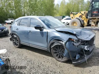 2023 Mazda CX-5 2.5 S Preferred Package with VIN JM3KFBCM3P0128607, listed as a Copart auction lot 54008445 with 26,852 mi miles and Salvage Title. Bid and sale history available at carsss.com. Image 4.