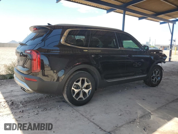 2021 Kia Telluride EX с VIN 5XYP34HC4MG190607, выставлен на аукционе Copart как лот 60935305 с пробегом 42 682 миль миль и Списание • Salvage title. История ставок и продаж доступна на DreamBid. Изображение 3.