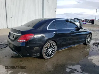 2015 Mercedes-Benz C-Class C 400 with VIN 55SWF6GB3FU016012, listed as a Copart auction lot 86436924 with 112,155 mi miles and Salvage Title. Bid and sale history available at carsss.com. Image 3.