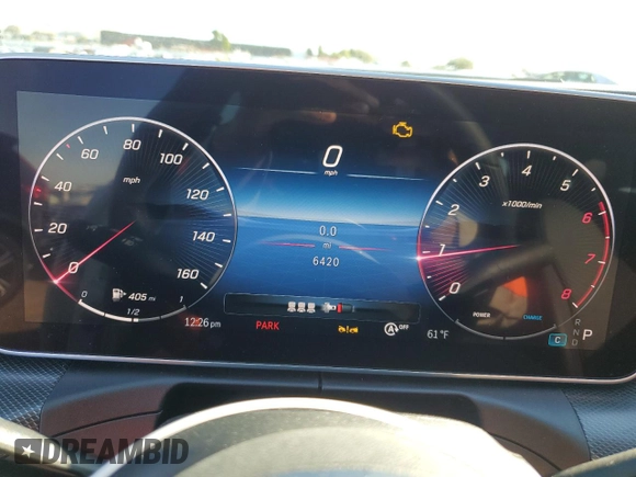 2024 Mercedes-Benz C 300 with VIN W1KAF4HB9RR232143, listed as a Copart auction lot 87269584 with 6,420 mi miles and Clean Title. Bid and sale history available at DreamBid. Image 9.
