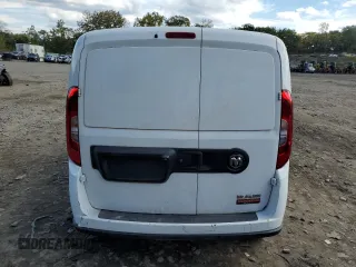 2022 Ram ProMaster City Cargo Tradesman with VIN ZFBHRFAB6N6X11883, listed as a Copart auction lot 74130934 with 2,110 mi miles and Salvage Title. Bid and sale history available at DreamBid. Image 6.