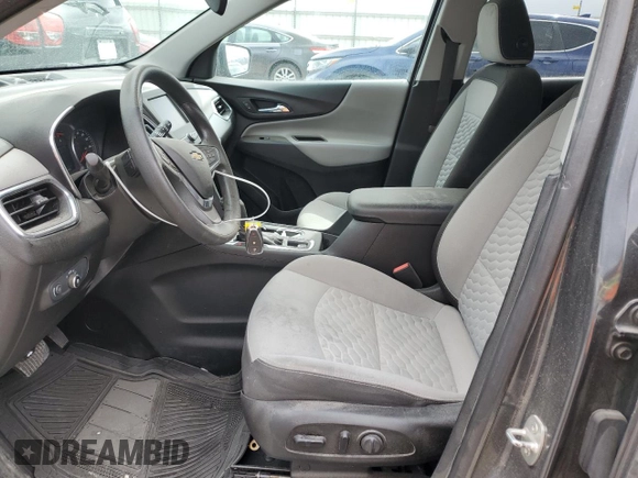 2021 Chevrolet Equinox LT with VIN 2GNAXUEV0M6147452, listed as a Copart auction lot 48420745 with 117,638 mi miles and Salvage Title. Bid and sale history available at DreamBid. Image 7.