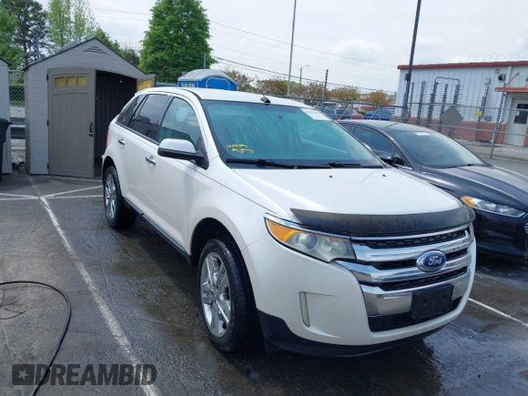 2011 Ford Edge SEL with VIN 2FMDK3JC6BBB65084, listed as a IAAI auction lot 41970890 with 168,505 mi miles. Bid and sale history available at carsss.com. Image 1.