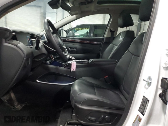 2022 Hyundai Tucson Limited with VIN 5NMJECAE1NH014076, listed as a Copart auction lot 50549165 with 25,652 mi miles and Salvage Title. Bid and sale history available at carsss.com. Image 7.