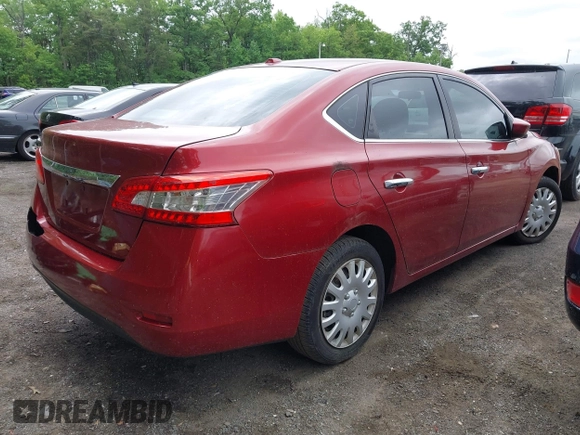 2015 Nissan Sentra SV with VIN 3N1AB7AP4FY217717, listed as a IAAI auction lot 42233221 with 174,320 mi miles and . Bid and sale history available at DreamBid. Image 4.