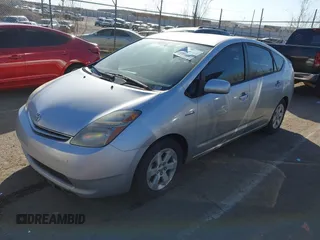 2007 Toyota Prius with VIN JTDKB20U173282711, listed as a IAAI auction lot 41397781 with 0 mi miles. Bid and sale history available at carsss.com. Image 2.