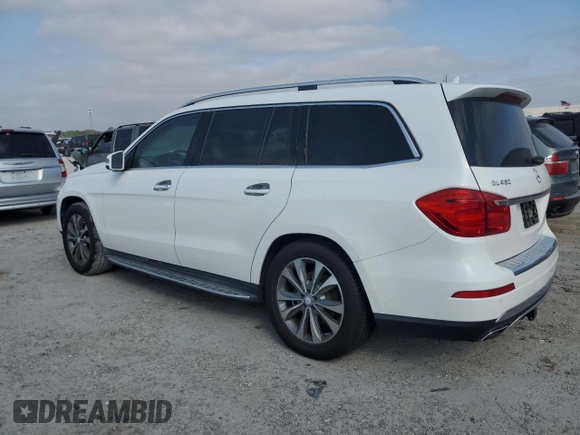 2016 Mercedes-Benz GL with VIN 4JGDF6EE3GA619733, listed as a Copart auction lot 77090874 with 0 mi miles and Salvage Title. Bid and sale history available at carsss.com. Image 2.