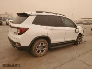 2022 Honda Passport TrailSport with VIN 5FNYF8H67NB008548, listed as a Copart auction lot 49726835 with 38,322 mi miles and Salvage Title. Bid and sale history available at carsss.com. Image 3.