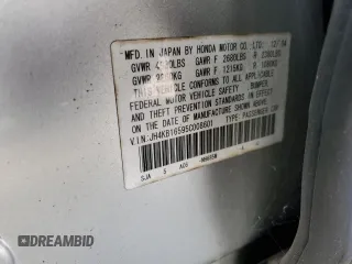 2005 Acura RL with VIN JH4KB16595C008601, listed as a Copart auction lot 43569054 with Not Provided miles and Clean Title. Bid and sale history available at DreamBid. Image 12.