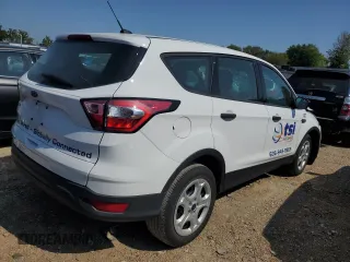 2018 Ford Escape S with VIN 1FMCU0F79JUC07742, listed as a Copart auction lot 67199553 with 102,494 mi miles and Salvage Title. Bid and sale history available at carsss.com. Image 3.