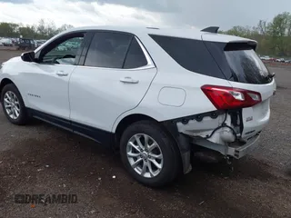 2019 Chevrolet Equinox LT with VIN 2GNAXKEV7K6190252, listed as a IAAI auction lot 42185570 with 63,233 mi miles and . Bid and sale history available at DreamBid. Image 3.