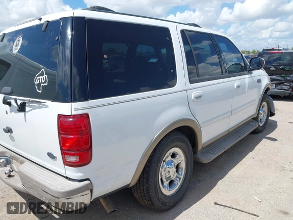 2002 Ford Expedition Eddie Bauer with VIN 1FMRU17L92LA42990, listed as a IAAI auction lot 42566608 with Not provided miles and . Bid and sale history available at DreamBid. Image 4.