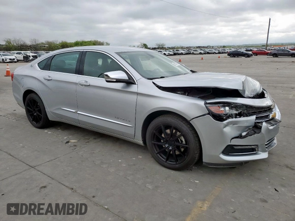 2018 Chevrolet Impala Premier with VIN 2G1125S37J9178572, listed as a Copart auction lot 50727865 with 130,423 mi miles and Salvage Title. Bid and sale history available at DreamBid. Image 4.