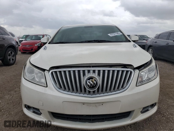 2011 Buick LaCrosse CXL with VIN 1G4GC5GC8BF225801, listed as a Copart auction lot 47377985 with 100,620 mi miles and Salvage title. Bid and sale history available at DreamBid. Image 5.