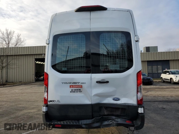 2021 Ford Transit Cargo with VIN 1FTBW3X83MKA60787, listed as a Copart auction lot 42815295 with 31,336 mi miles and Clean Title. Bid and sale history available at carsss.com. Image 6.