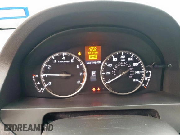 2013 Acura RDX Technology with VIN 5J8TB3H57DL016503, listed as a Copart auction lot 53882675 with 198,949 mi miles and Salvage title. Bid and sale history available at DreamBid. Image 9.