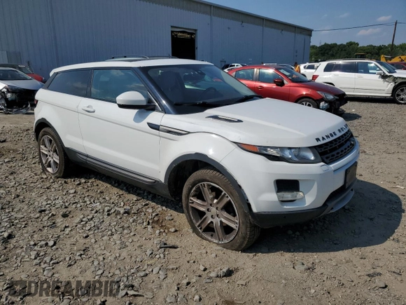 2014 Land Rover Range Rover Evoque Pure Plus with VIN SALVP1BG3EH858498, listed as a Copart auction lot 59570554 with 136,797 mi miles and Salvage title. Bid and sale history available at DreamBid. Image 4.