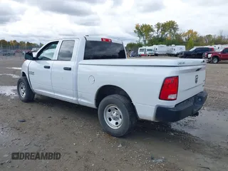 2017 Ram 1500 Express with VIN 1C6RR7FG4HS596893, listed as a IAAI auction lot 40593289 with 39,523 mi miles. Bid and sale history available at carsss.com. Image 3.