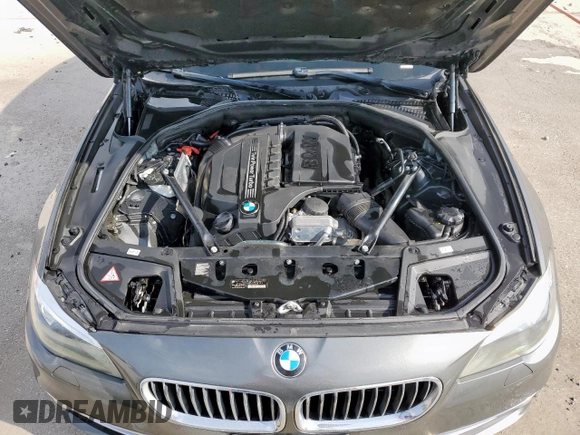 2014 BMW 5 Series 535i with VIN WBA5B1C5XED480073, listed as a Copart auction lot 50548555 with 101,179 mi miles and Clean Title. Bid and sale history available at carsss.com. Image 11.