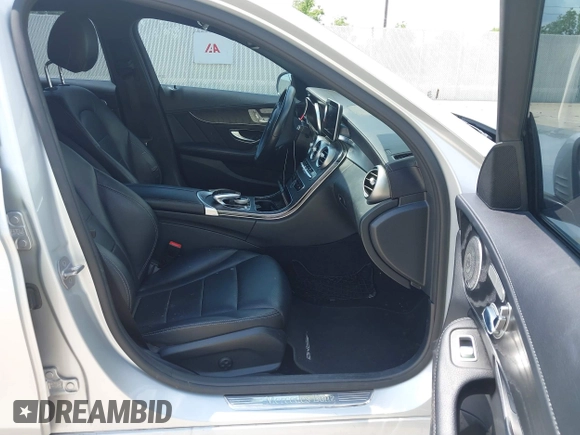 2016 Mercedes-Benz C 300 with VIN 55SWF4JBXGU165273, listed as a IAAI auction lot 42175112 with 104,261 mi miles and . Bid and sale history available at DreamBid. Image 5.