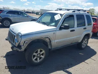 2005 Jeep Liberty Limited with VIN 1J4GL58K45W724796, listed as a IAAI auction lot 42131949 with 215,760 mi miles and . Bid and sale history available at DreamBid. Image 2.