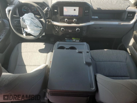 2023 Ford F-150 XL with VIN 1FTFW1ED8PFD25707, listed as a Copart auction lot 51474555 with 16,073 mi miles and Salvage title. Bid and sale history available at DreamBid. Image 8.
