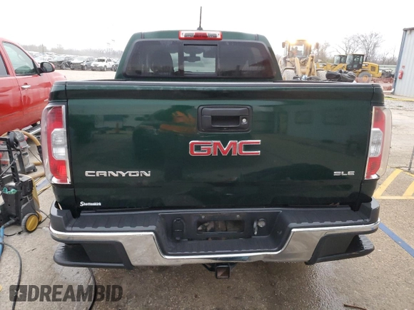 2016 GMC Canyon 4WD SLT with VIN 1GTG6CE39G1107246, listed as a Copart auction lot 82300084 with 122,531 mi miles and Salvage Title. Bid and sale history available at carsss.com. Image 6.