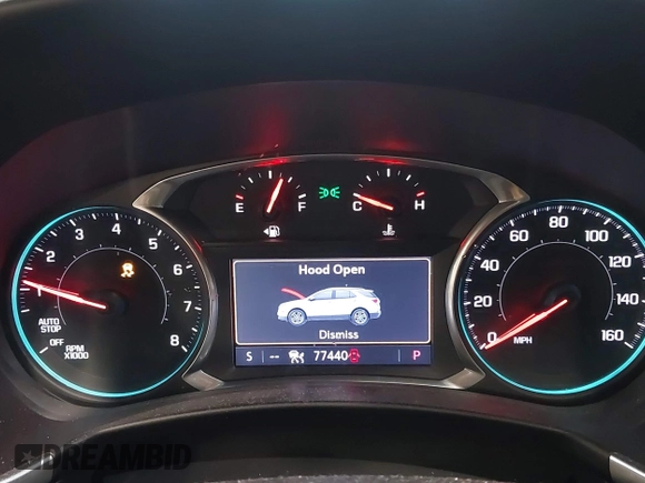 2019 Chevrolet Equinox Premier z VIN 3GNAXNEVXKS500672, wystawiony jako IAAI lot #42042922 z przebiegiem 77 440 mil mil oraz . Historia ofert i sprzedaży dostępna na DreamBid. Obrazek 7.