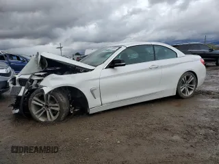 2014 BMW 4 Series 428i with VIN WBA3V7C59EJ872481, listed as a Copart auction lot 82449884 with 82,303 mi miles and Salvage title. Bid and sale history available at DreamBid. Image 1.
