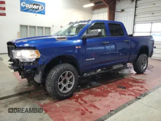 2019 Ram 2500 Tradesman with VIN 3C6UR5CJ2KG595240, listed as a Copart auction lot 42436125 with 55,358 mi miles and Salvage Title. Bid and sale history available at carsss.com. Image 1.