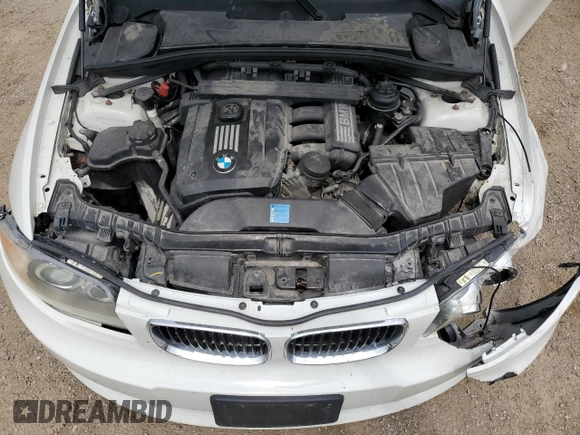 2012 BMW 1 Series 128i with VIN WBAUL7C52CVE87413, listed as a Copart auction lot 60557095 with 148,311 mi miles and Clean title. Bid and sale history available at DreamBid. Image 11.