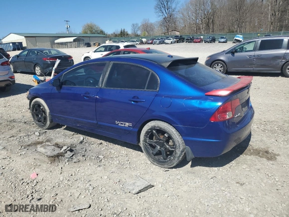 2008 Honda Civic Sdn Si with VIN 2HGFA55578H704925, listed as a Copart auction lot 49241525 with 181,434 mi miles and Salvage Title. Bid and sale history available at carsss.com. Image 2.