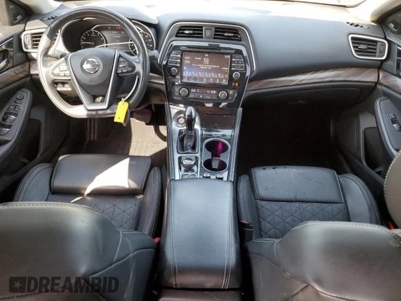 2017 Nissan Maxima SV with VIN 1N4AA6AP8HC371293, listed as a Copart auction lot 50260255 with 110,225 mi miles and Salvage Title. Bid and sale history available at carsss.com. Image 8.